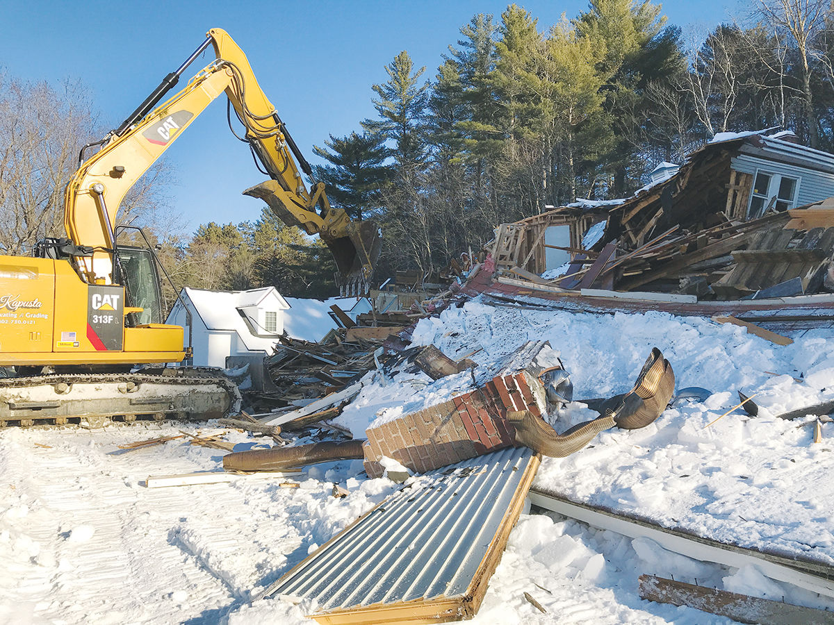 Gables Inn demolition